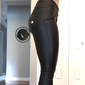 Freddy WR.UP Eco Leather Mid-Rise Pants